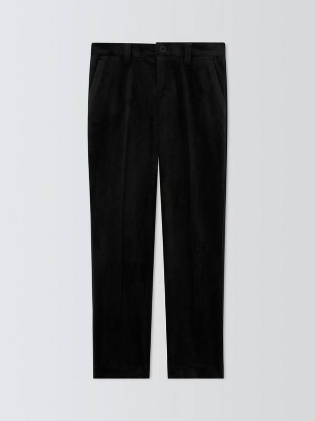 

Детские бархатные брюки Tailored John Lewis Heirloom Collection, Black
