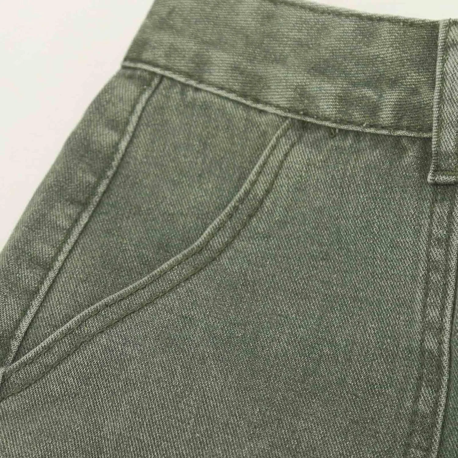 Джинсы для женщин Y2k Cargo прямые Mid-Rise Loose Fit Boyfriend — фото 4