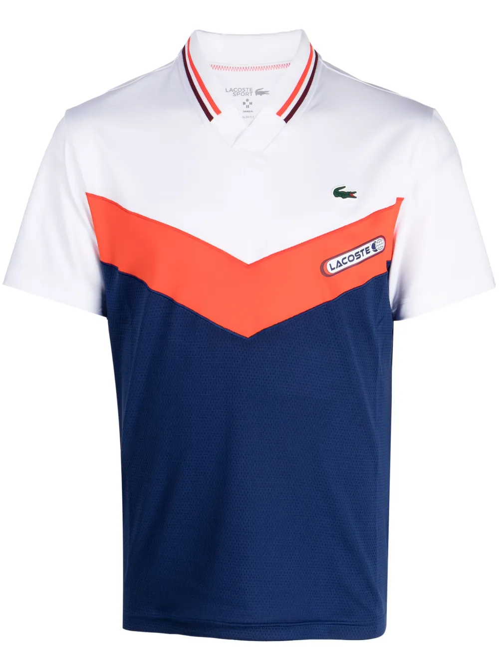 

Рубашка поло с нашивкой-логотипом Lacoste, белый