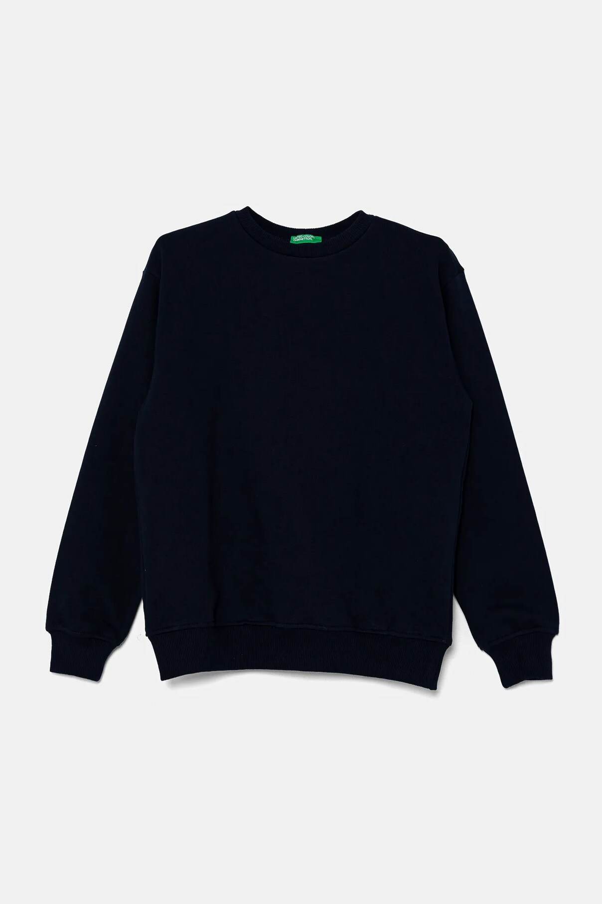 

Детская хлопковая толстовка United Colors Of Benetton, темно-синий
