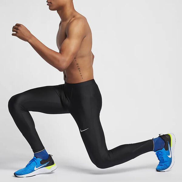 Спортивные штаны dri fit logo обтягивающие спортивные штаны Nike, черный — фото 3