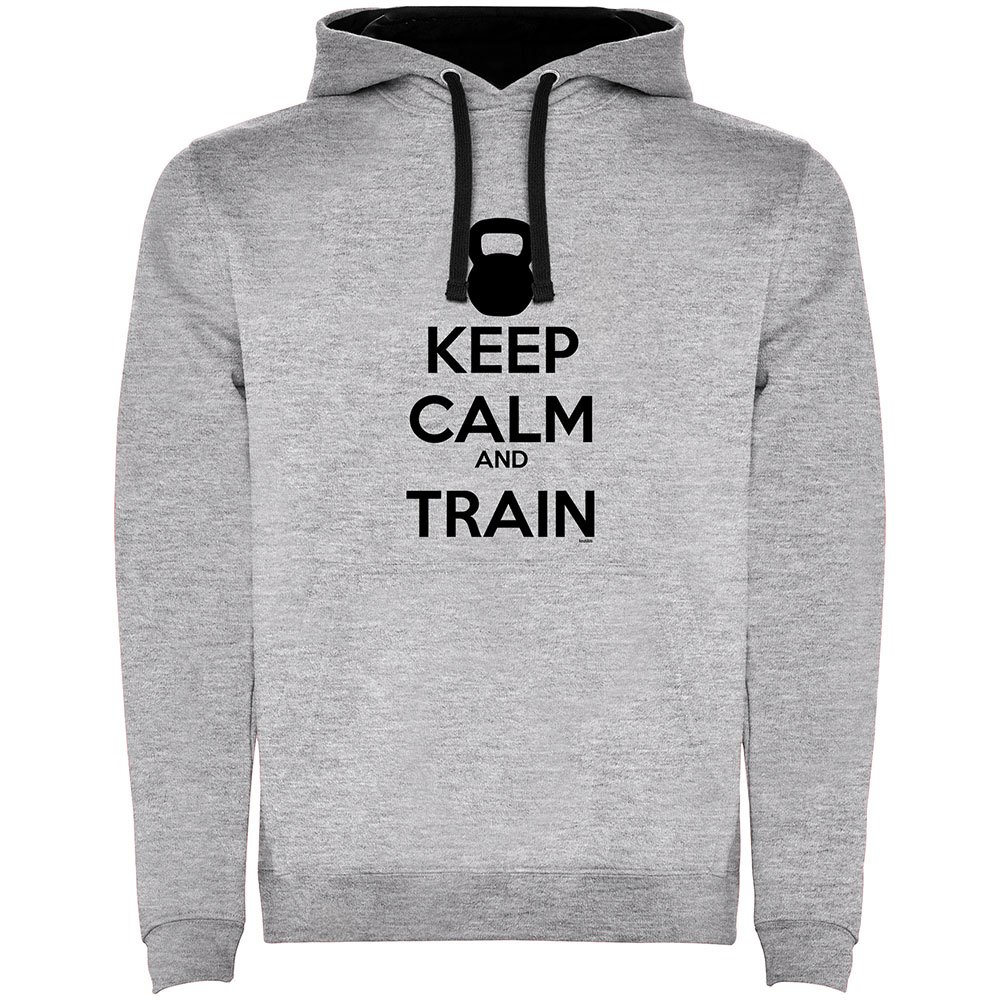 

Худи Kruskis Keep Calm And Train Two-Colour, серый