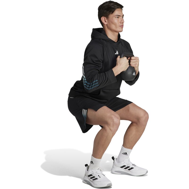 Значки поездов Kapuzensweat 3-streifen Training Adidas, мультиколор — фото 4