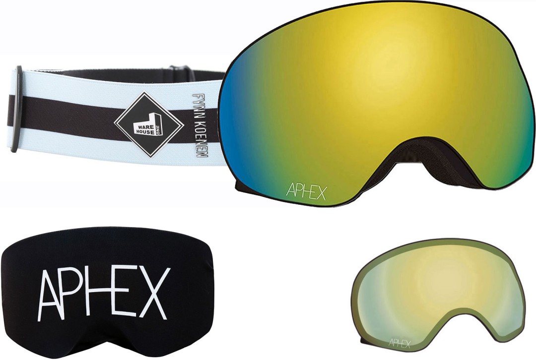 

Aphex Солнцезащитные очки Xpr the one edition magnet fynn strap/revo gold + bonus lens yellow