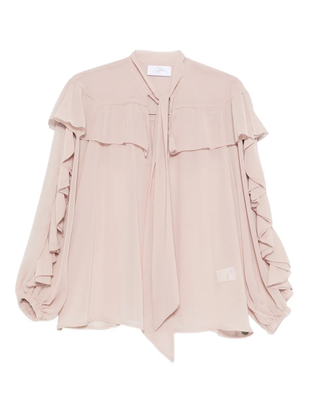 

Блузка с оборками So Allure, розовый