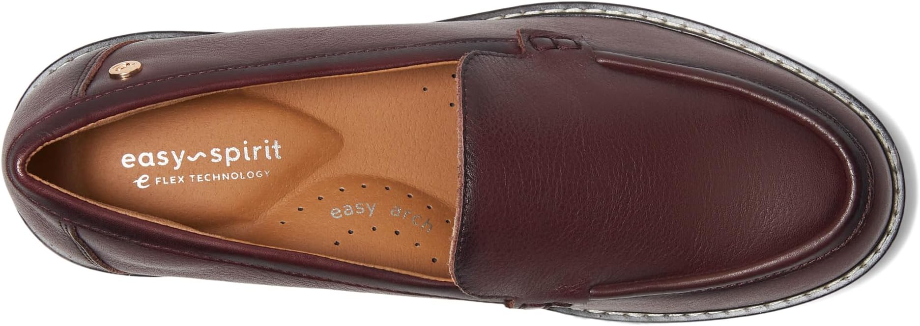 Лоферы Easy Spirit Jaylin, цвет Dark Red Leather — фото 2