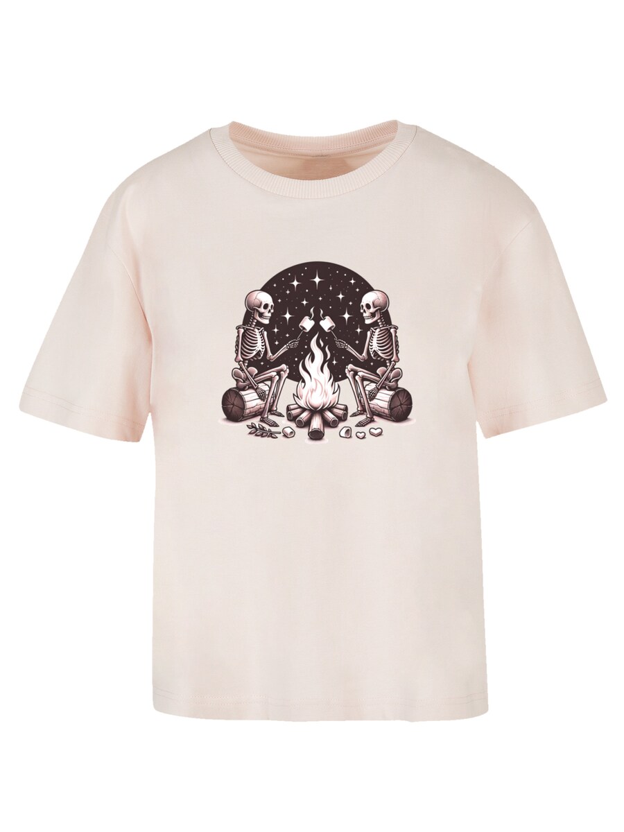 

Футболка F4NT4STIC Skelette Lagerfeuer Marshmallow, Rose