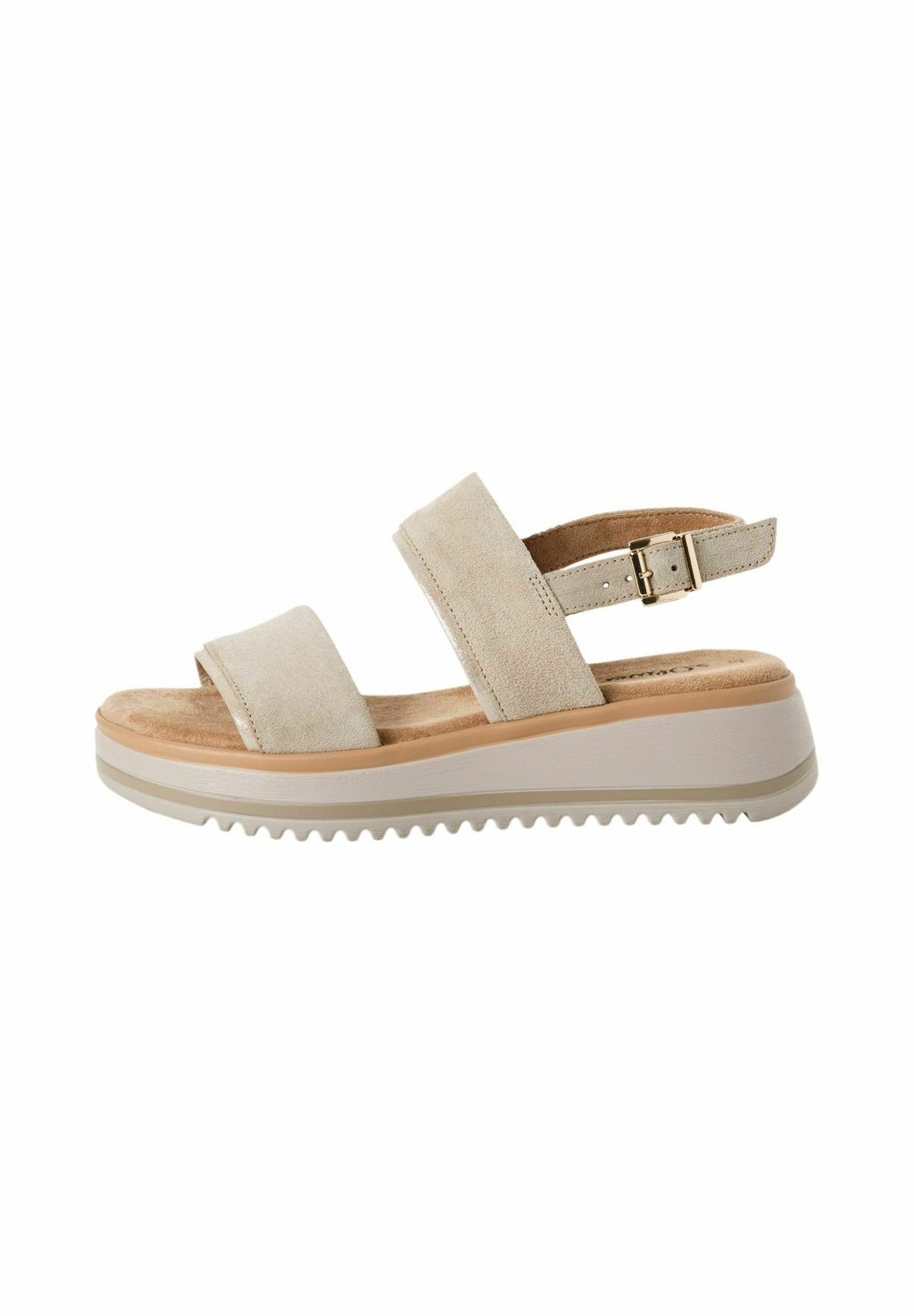 Босоножки на танкетке Platform sandals s.Oliver, бежевый