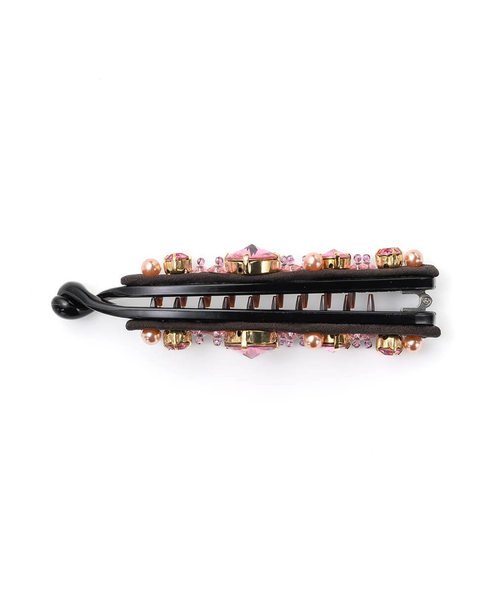 Заколка для волос Lady Bijou Banana Clip Complex Biz, pink — фото 3
