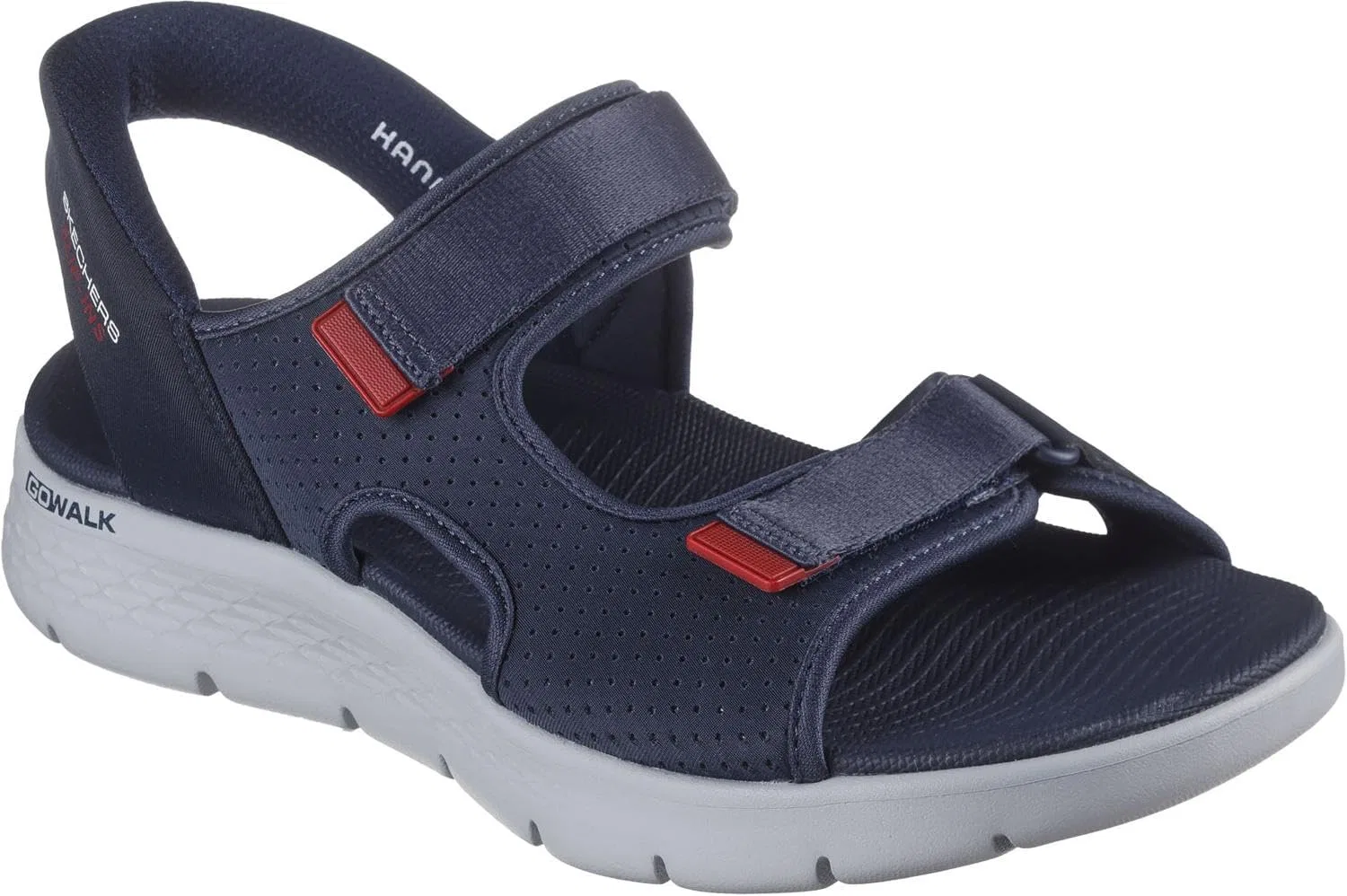Сандалии с технологией Hands Free Slip-ins, Skechers, Navy/Red