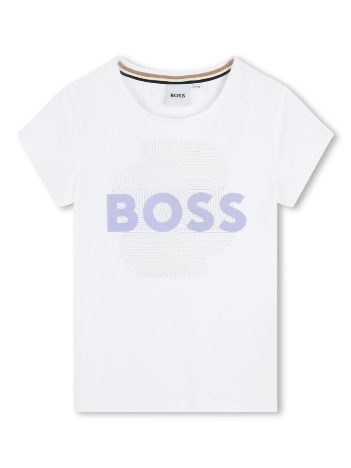 

BOSS Kidswear футболка из джерси с логотипом, белый