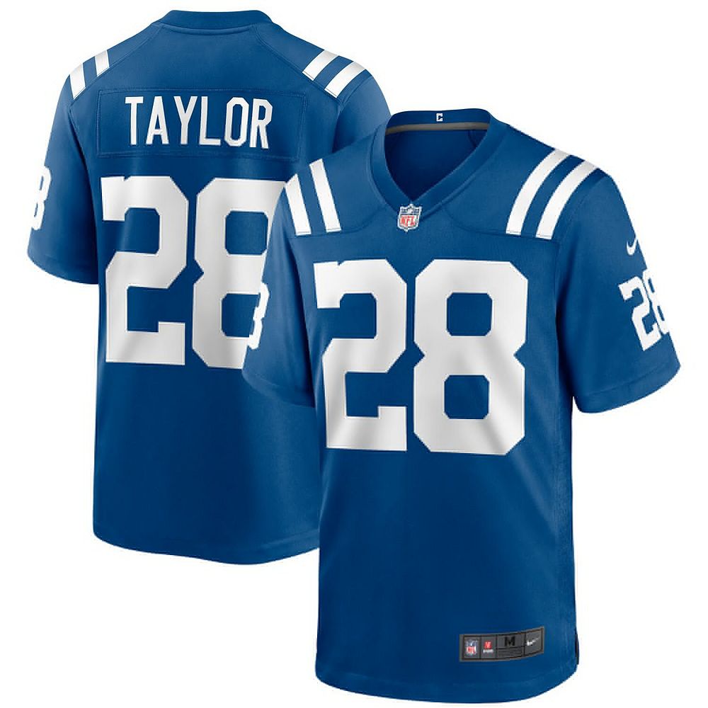 

Мужское джерси Nike Jonathan Taylor Royal Indianapolis Colts Game, цвет Clt Blue