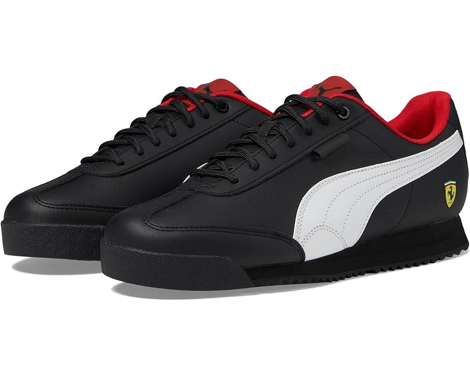 

Кроссовки PUMA Ferrari Roma Via, цвет Puma Black/Puma White