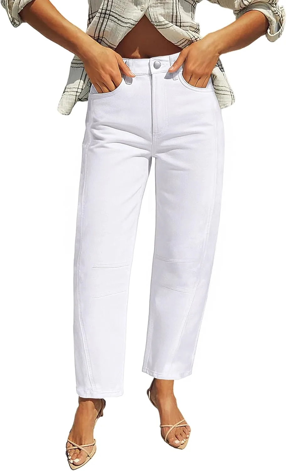 

Джинсы IWD Baggy Barrel для женщин в стиле Y2K