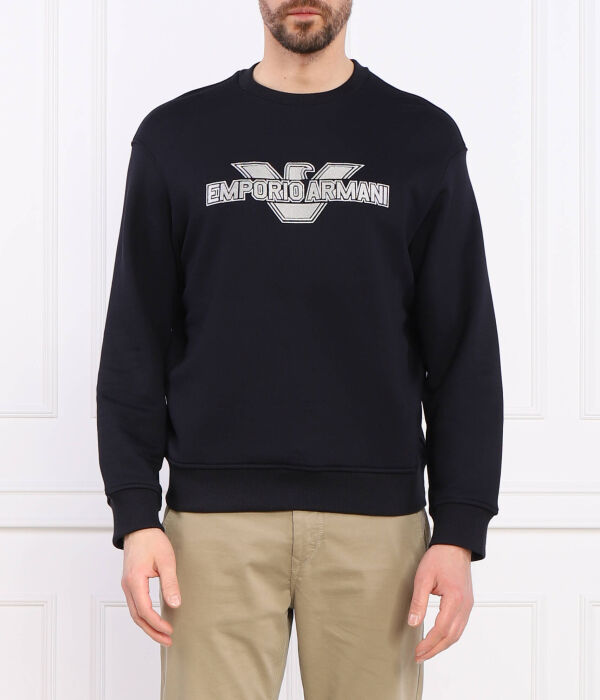

Свитер Regular fit Emporio Armani, синий
