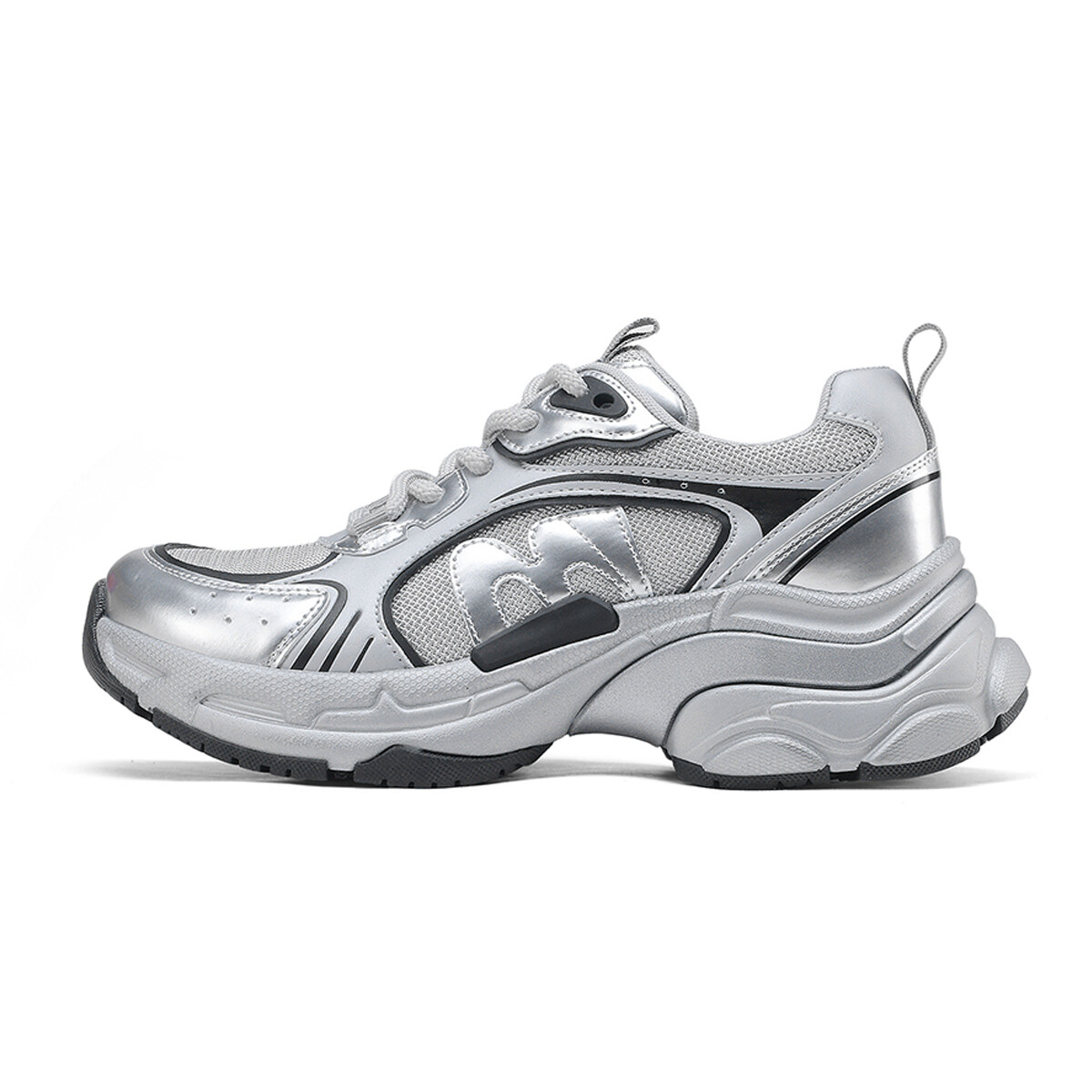 

Кроссовки D:FUSE SCANDINAVIA Chunky Sneakers Women's Low-top, серебряный, Серый, Кроссовки D:FUSE SCANDINAVIA Chunky Sneakers Women's Low-top, серебряный