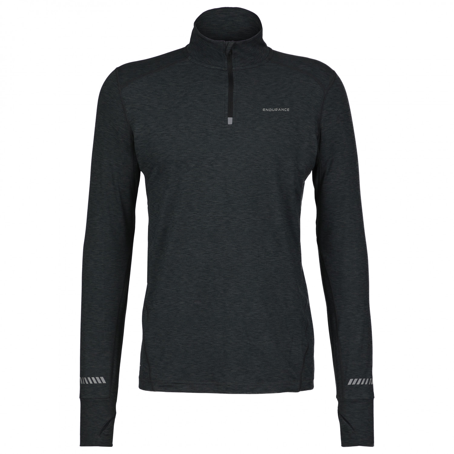 

Лонгслив Endurance Tune Melange Midlayer, черный