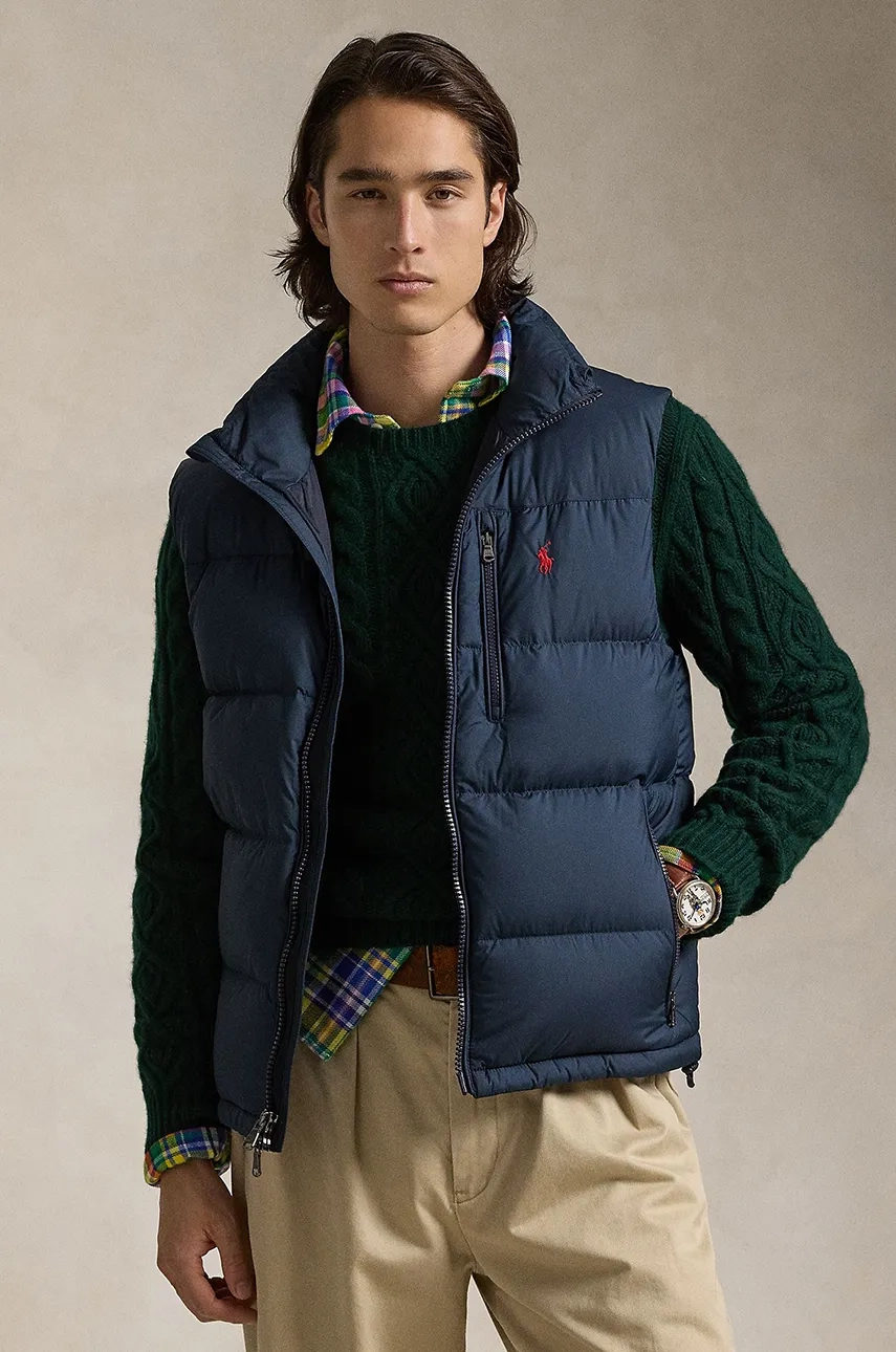 

Пуховый жилет Polo Ralph Lauren, черный