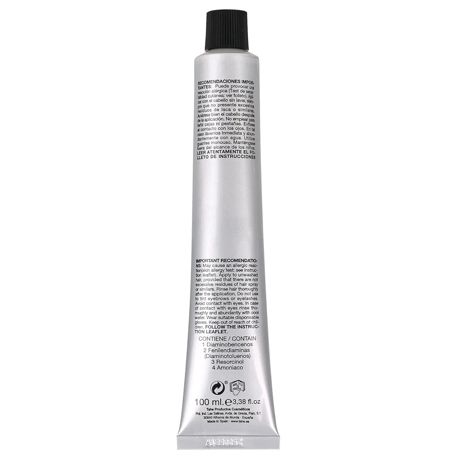 Стойкая краска для волос «Lumière Express» 8.1 от Tahe Tahe, 8.1 Light Ash Blonde — фото 2