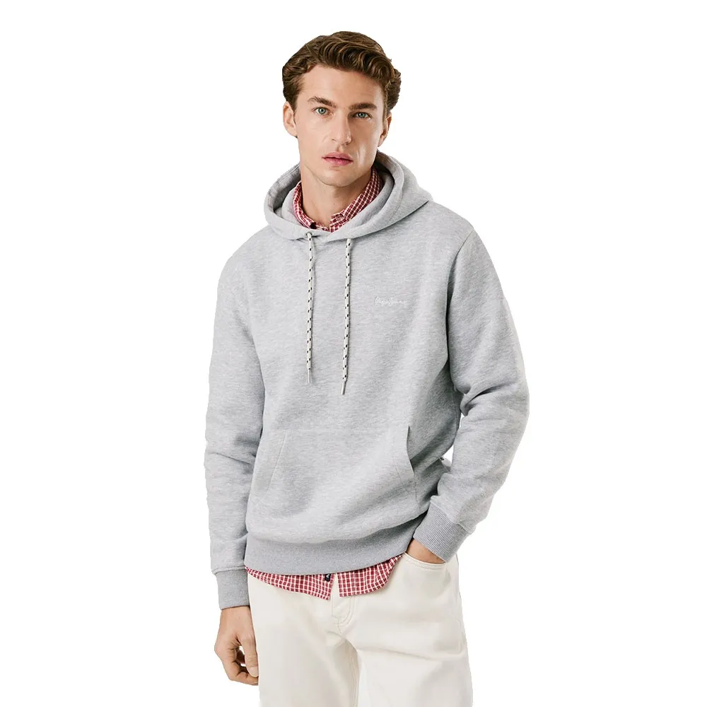 

Худи Pepe Jeans Macbeth Small Logo Melange, серый
