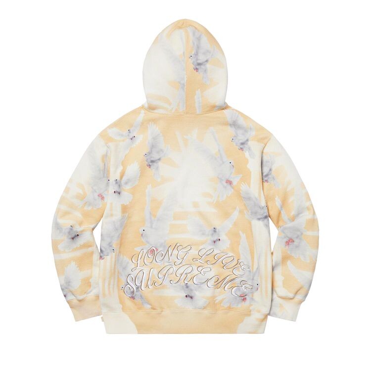 Толстовка Supreme Doves Hooded Sweatshirt Tan, желто-коричневый — фото 2