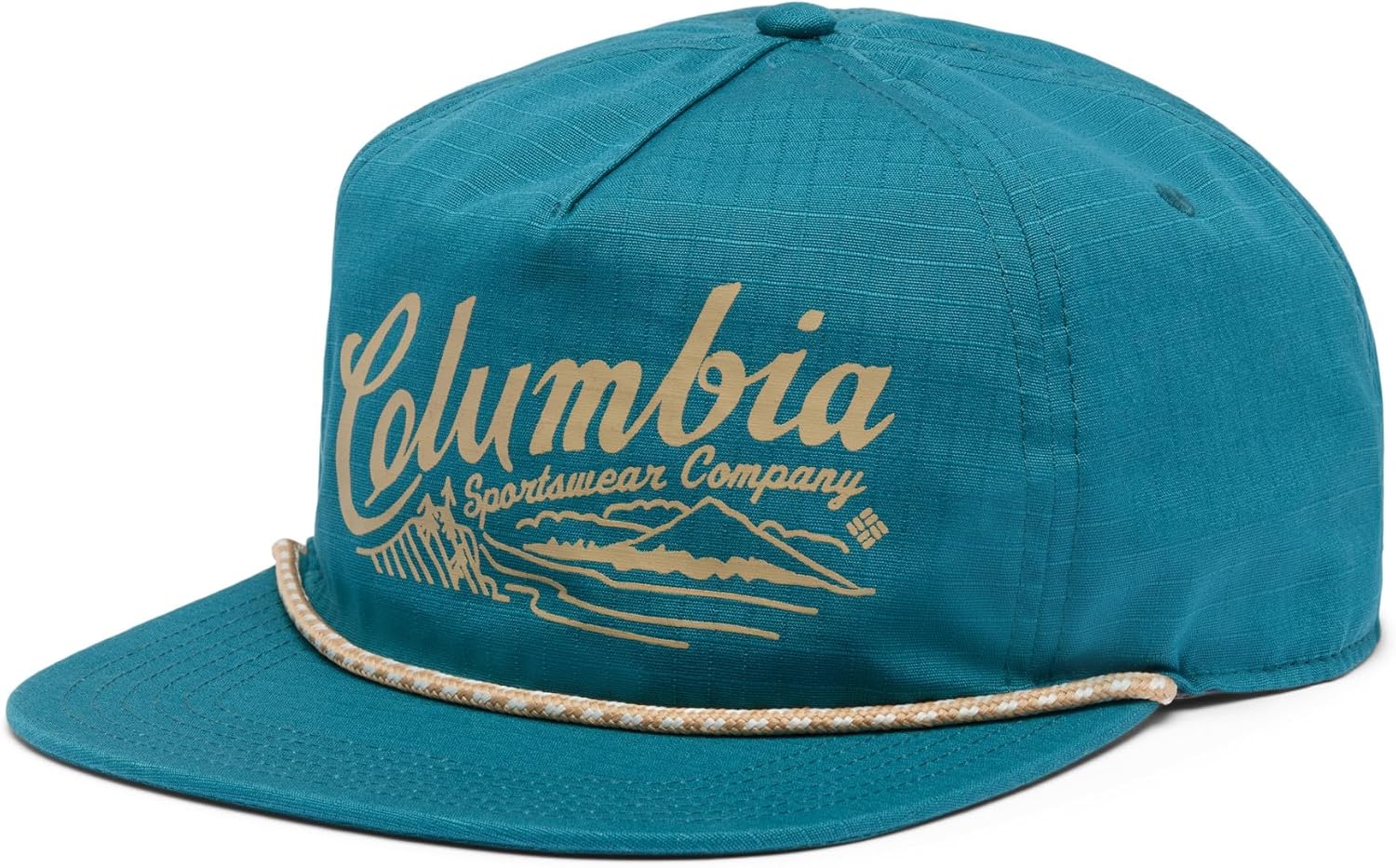 

Columbia Unisex-Adult Ratchet Strap Snap Back, River Blue/Columbia Mountains