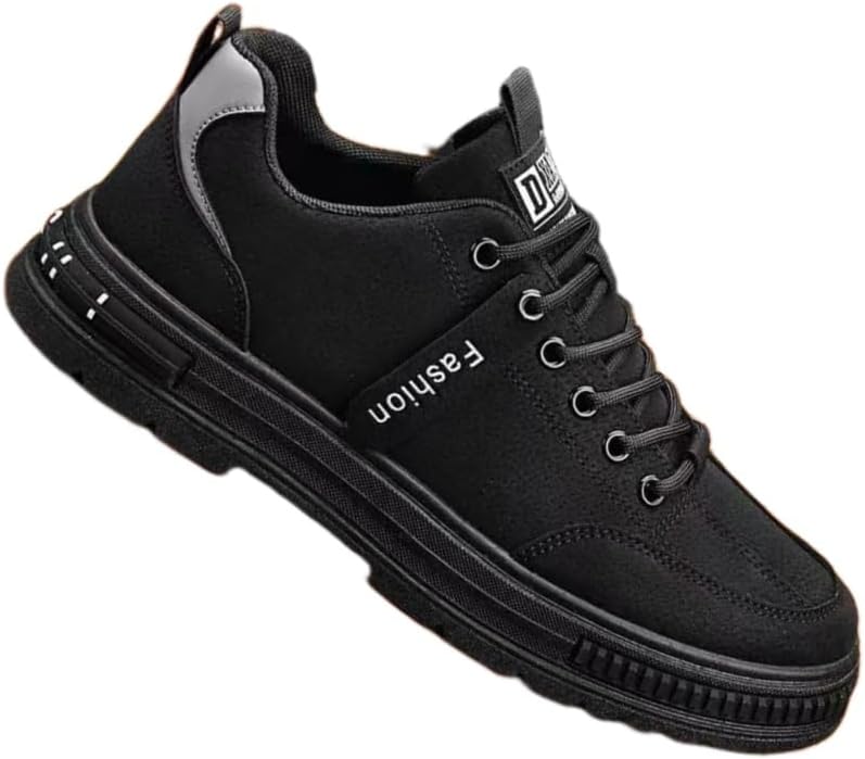 

Мужские спортивные кроссовки на все сезоны, противоскользящие и прочные, с хорошим сцеплением, дышащие, с низким каблуком Clolinde, черный