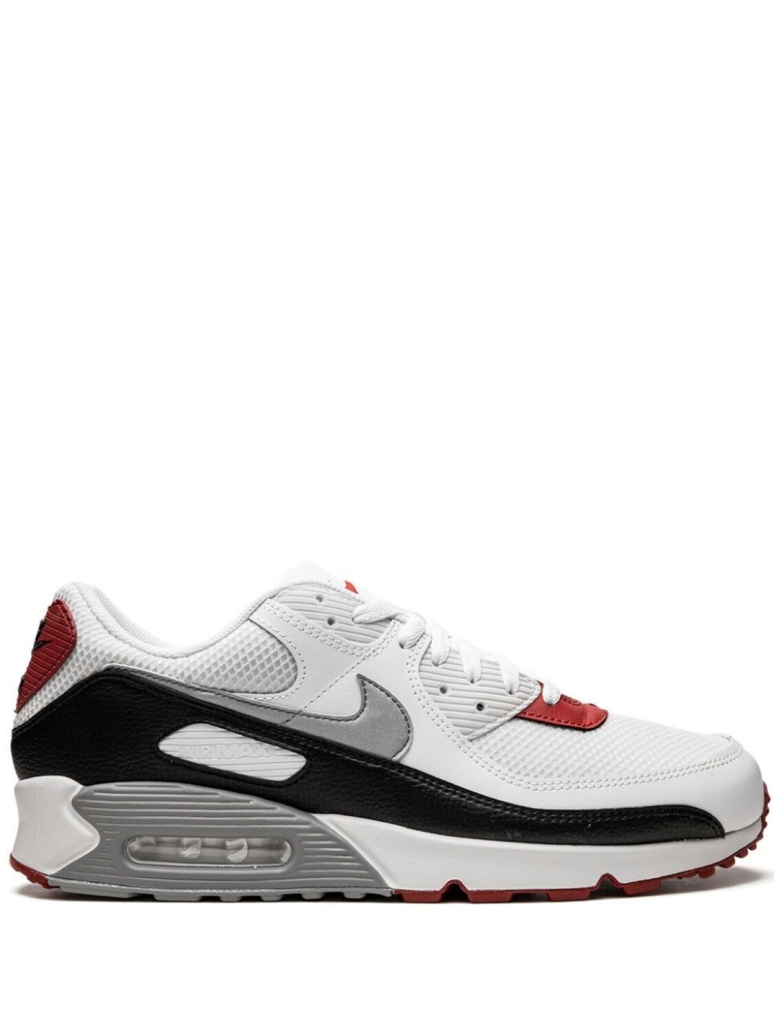 

Кроссовки Nike Air Max 90, белый/черный/серый/красный