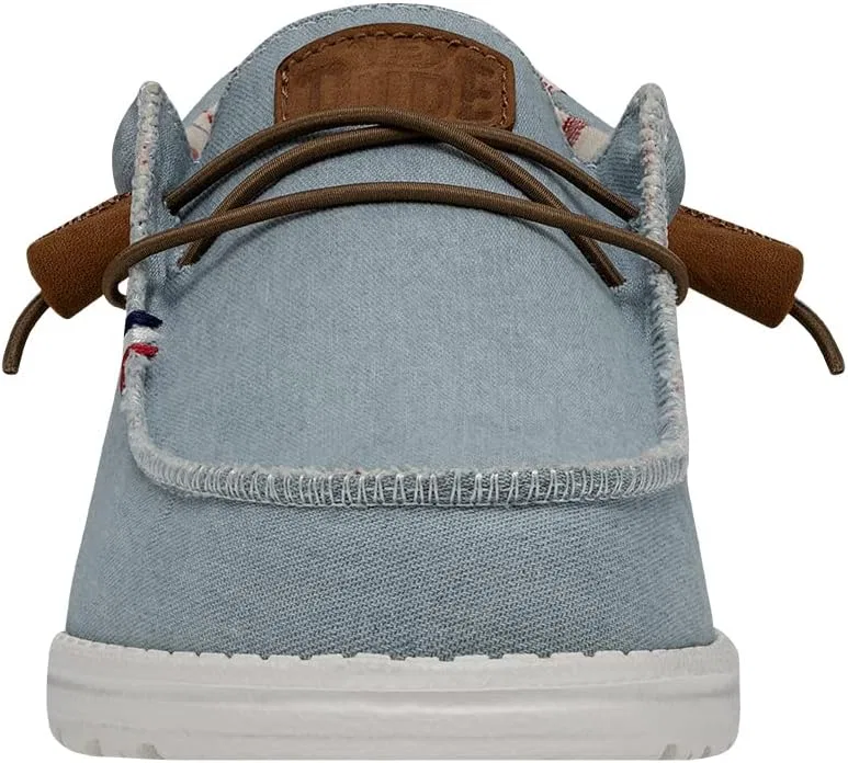 Лоферы HEYDUDE, Americana Denim Stripe — фото 4