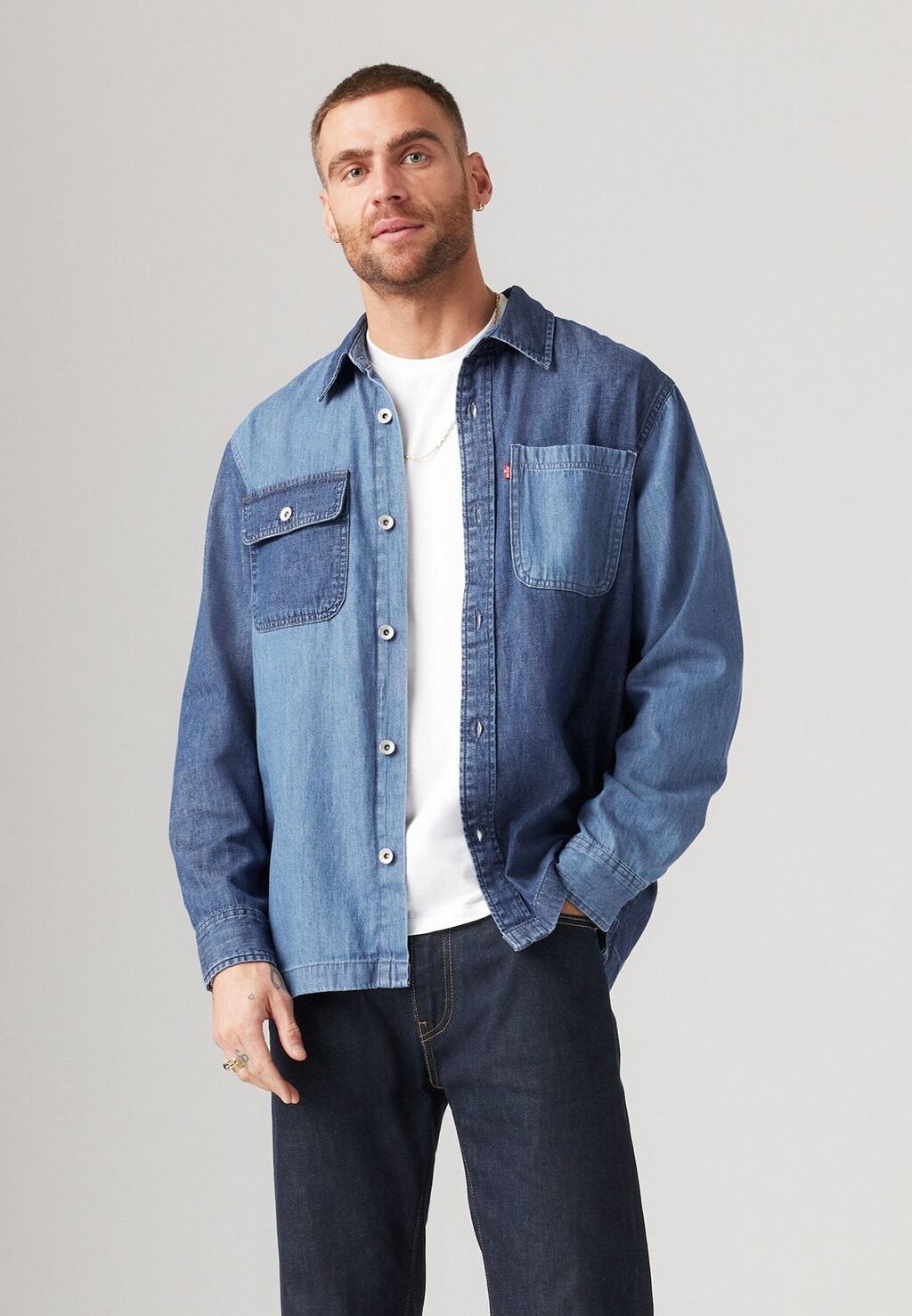 

Рубашка UTILITY SHACKET Levi's®, синий деним