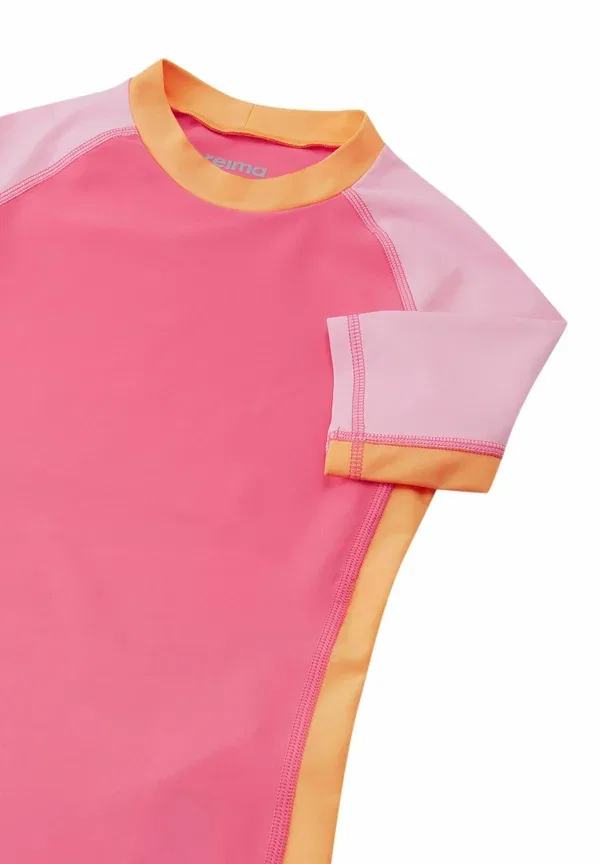 Футболка с защитой от солнца, joonia rash vest Reima, нежно-коралловый — фото 3