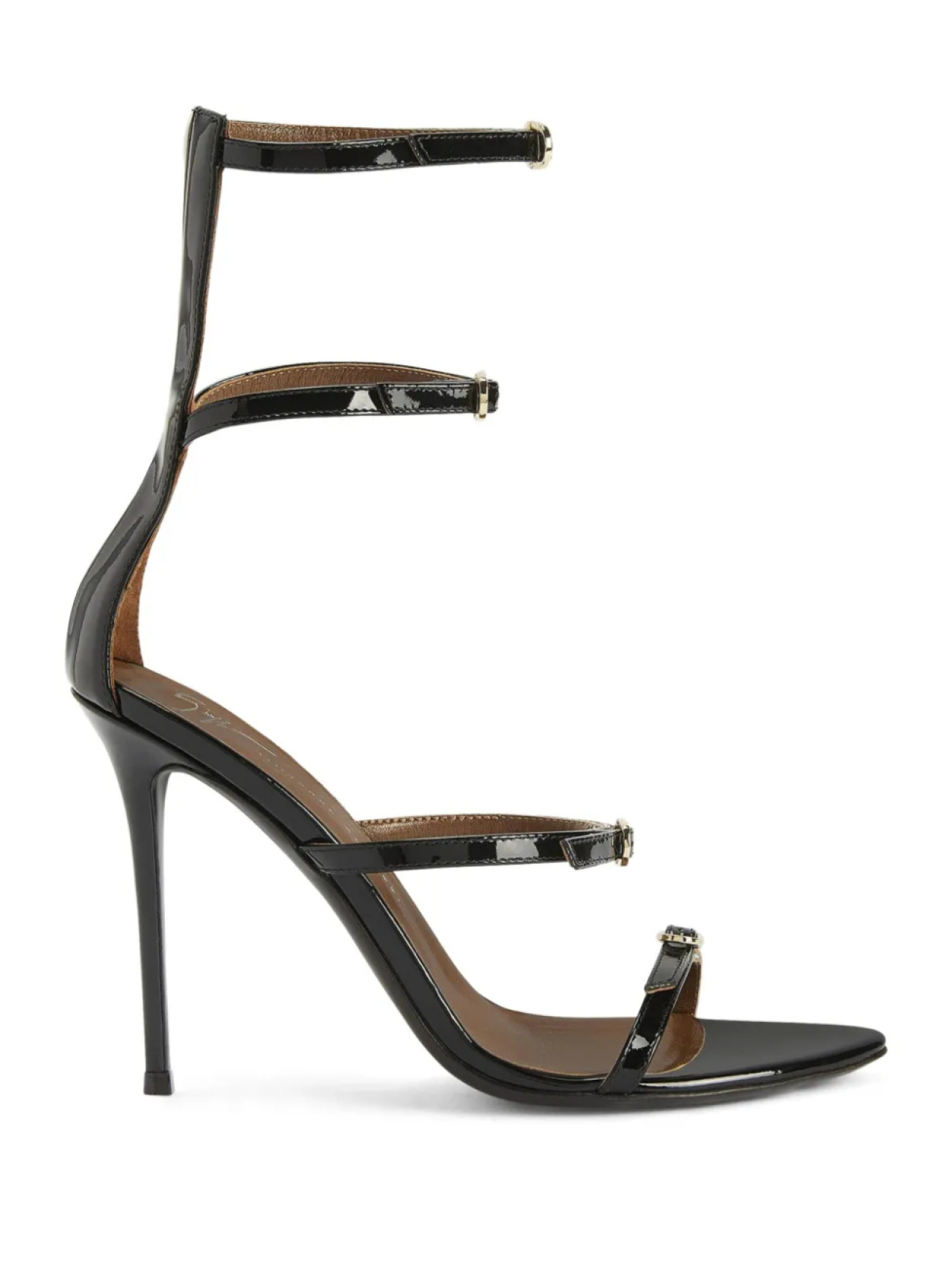 Сандалии Жизель 105 мм Giuseppe Zanotti, черный