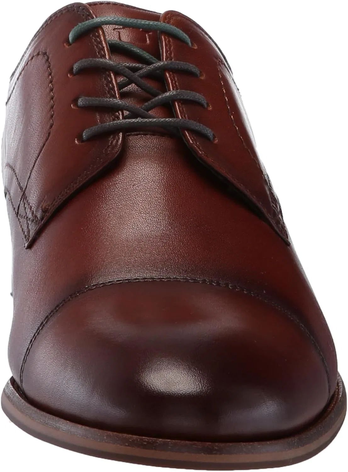 Мужские оксфордские туфли Florsheim Fermo с перфорацией на мышке, коньячный — фото 2