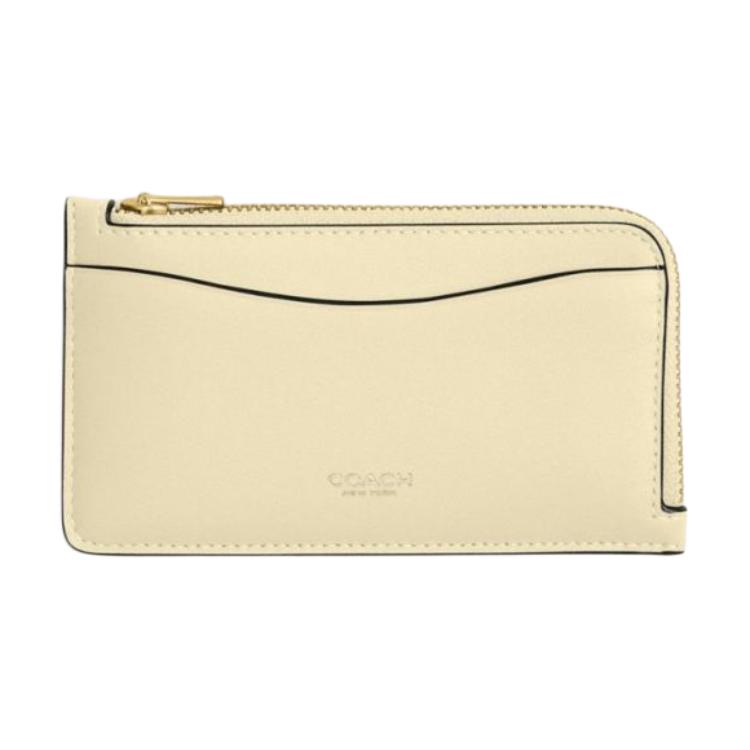 

COACH Миниатюрный женский бумажник из коровьей кожи, B4/Moonlight