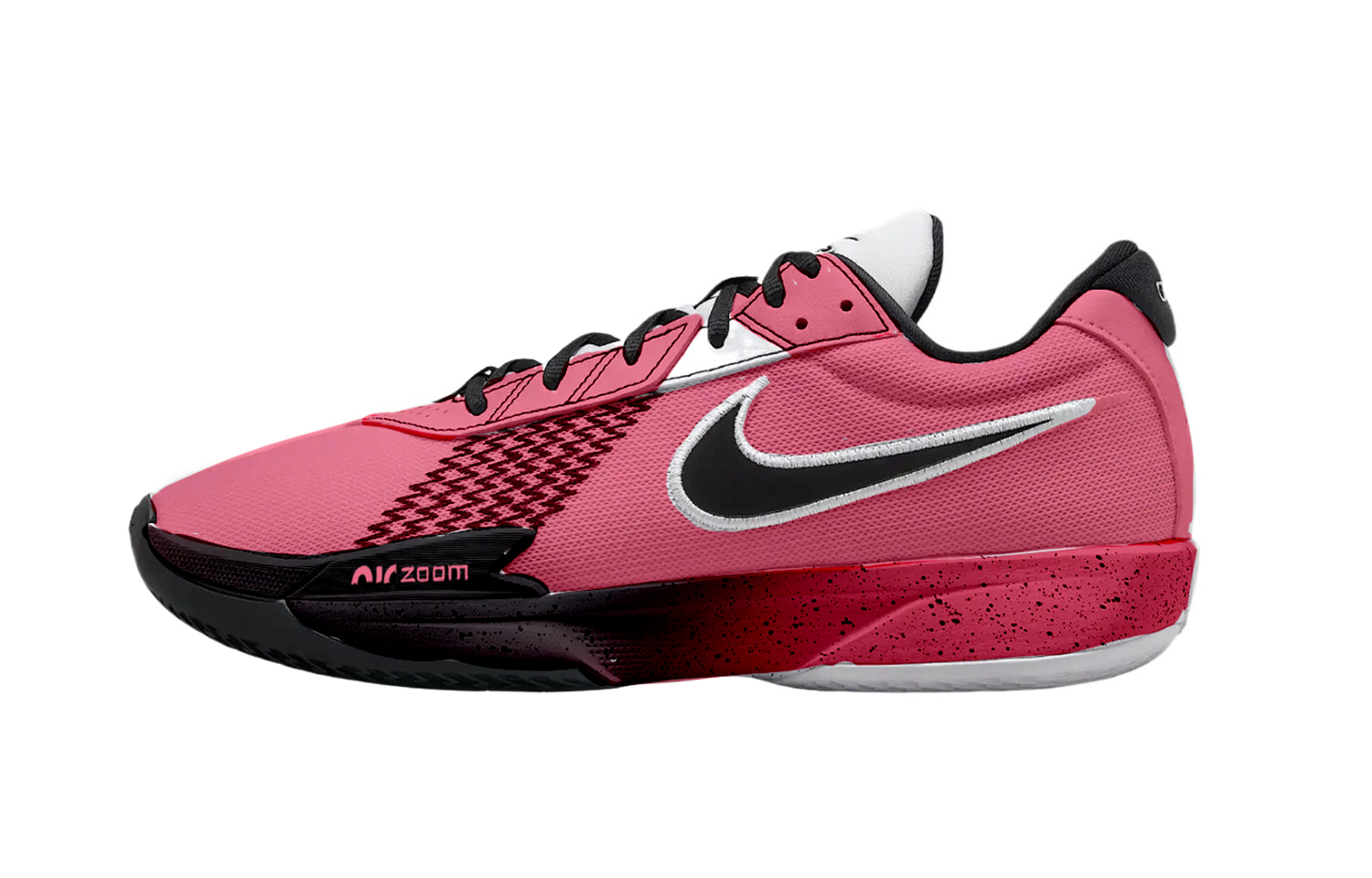 

Nike Кроссовки баскетбольные Air Zoom GT Cut с амортизацией, износостойкие, низкие, унисекс, розово-красные, цвет Rose Red
