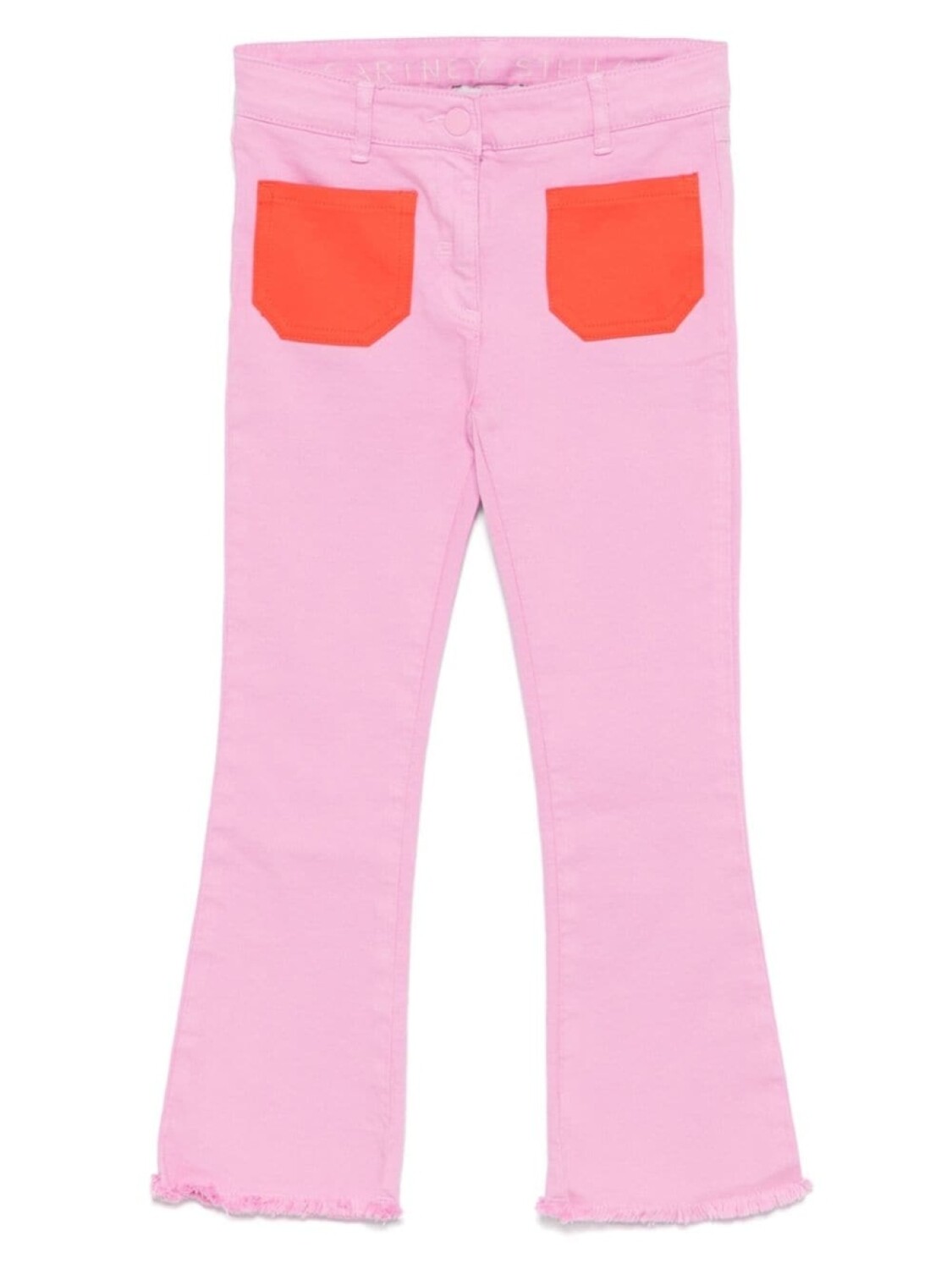 

Расклешенные джинсы Stella McCartney Kids, розовый