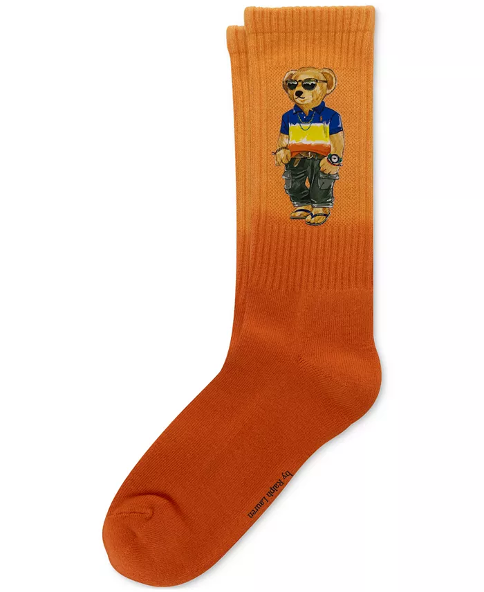 

Мужские носки Surf Club Bear Dip-Dye Crew Polo Ralph Lauren, оранжевый