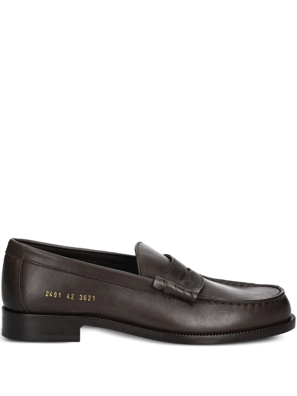 

Кожаные мокасины Penny Common Projects, коричневый