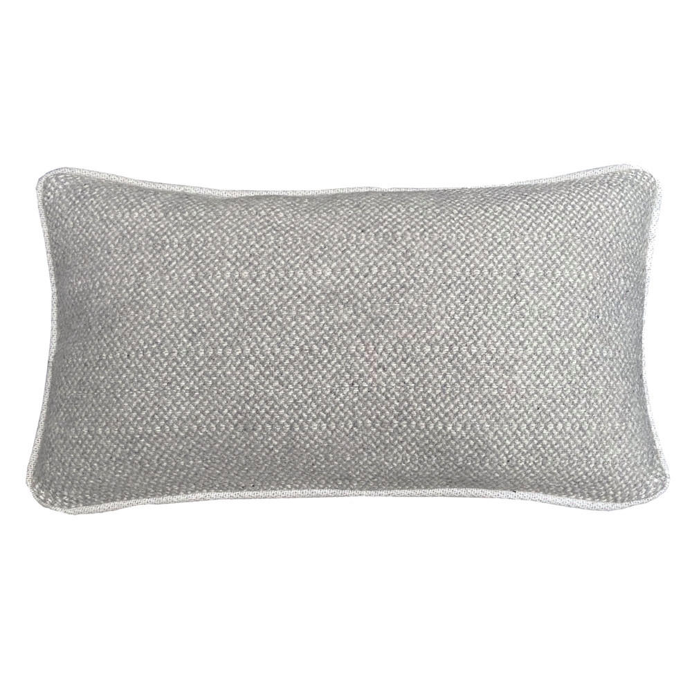 

Wool cushion структура из переработанной шерсти натуральный 35x60 Malagoon, серый