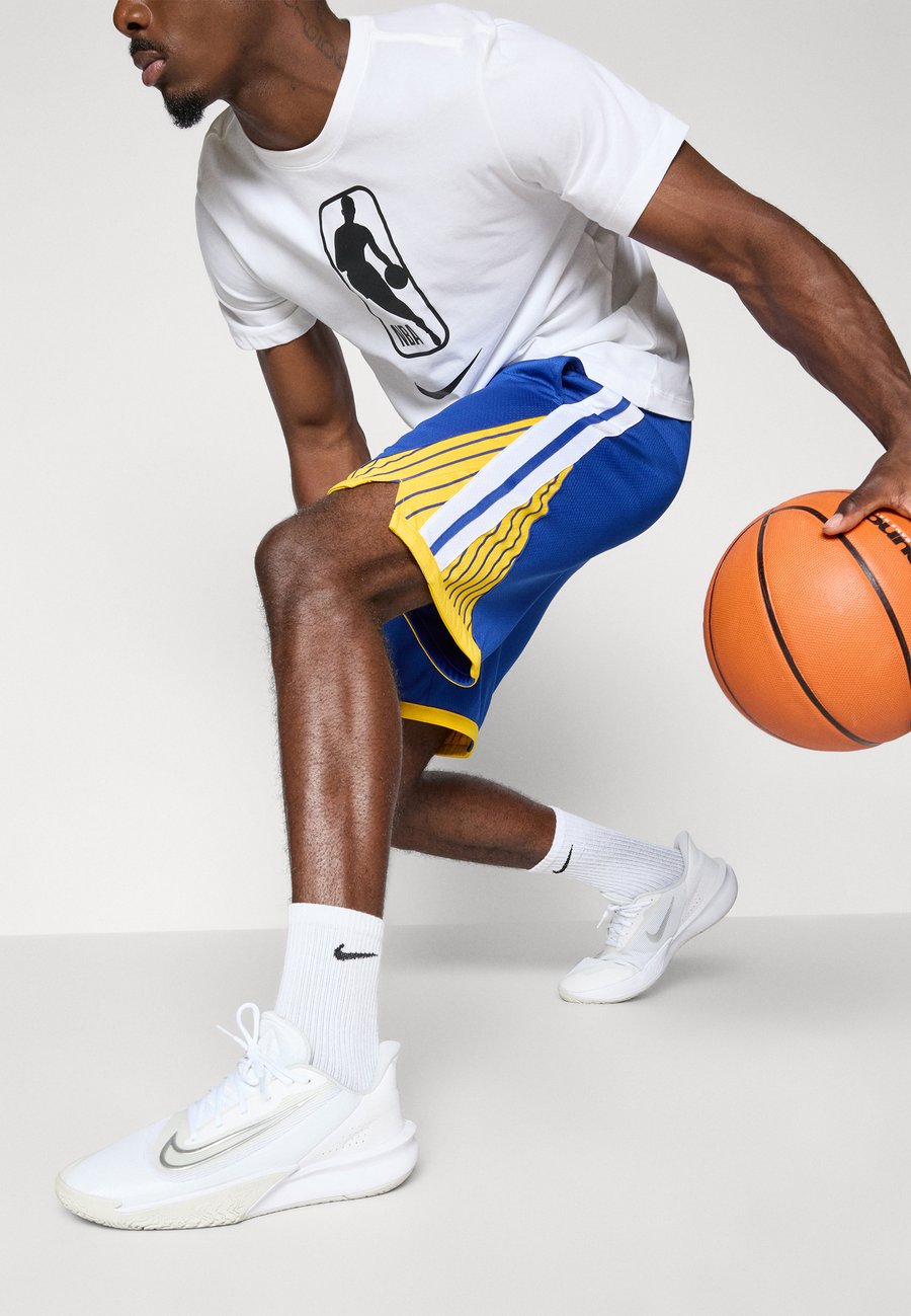 Спортивные шорты Nike Performance NBA GOLDEN STATE WARRIORS SHORT, Rush Blue/White/Blue — фото 4