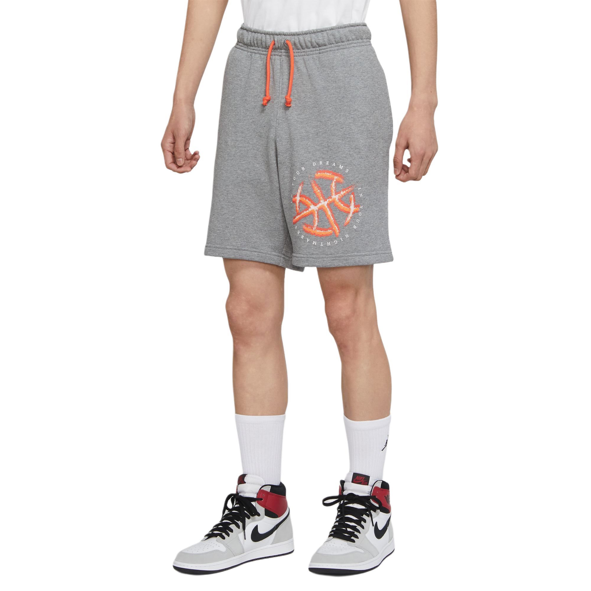 Спортивные шорты Casual Men's Carbon Gray Jordan, серый — фото 3