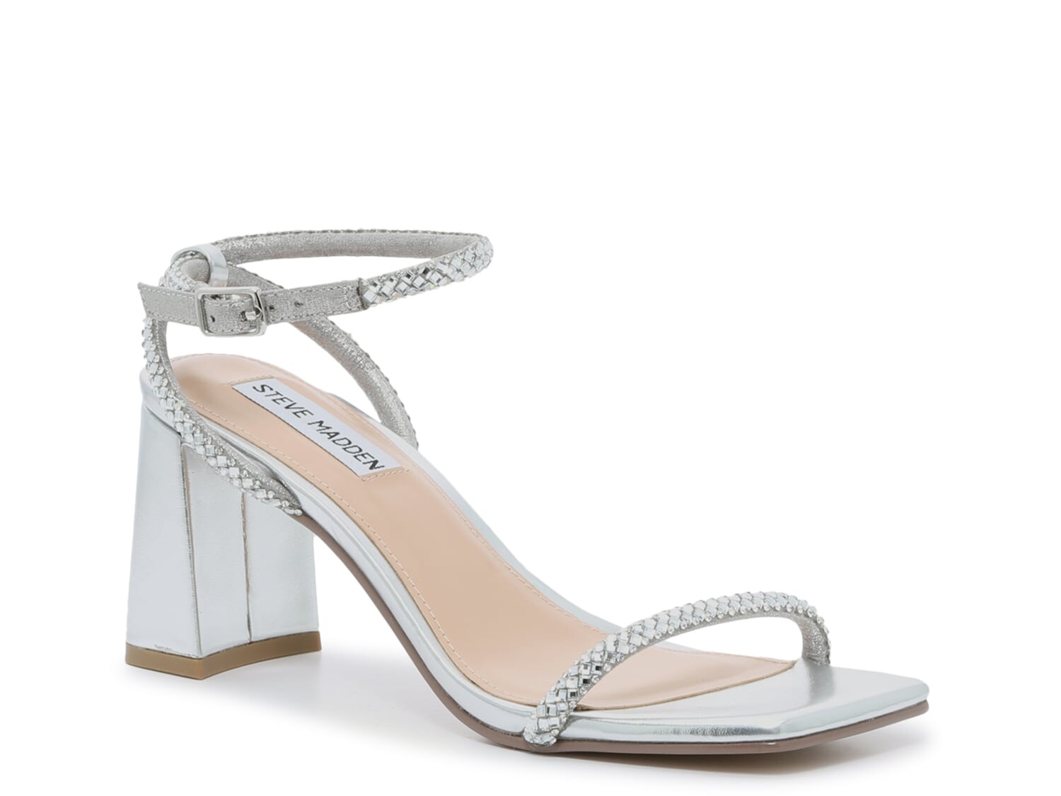 

Сандалии Steve Madden Hurrah, серебряный
