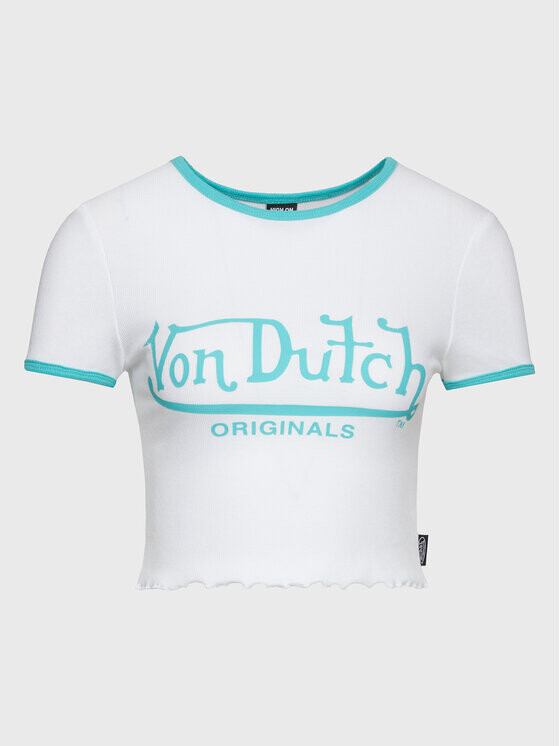 

Футболка стандартного кроя Von Dutch, белый