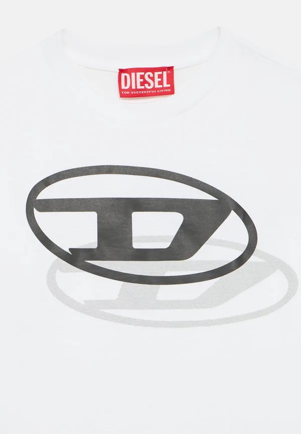 Футболка унисекс с принтом tvale Diesel, Bianco — фото 3