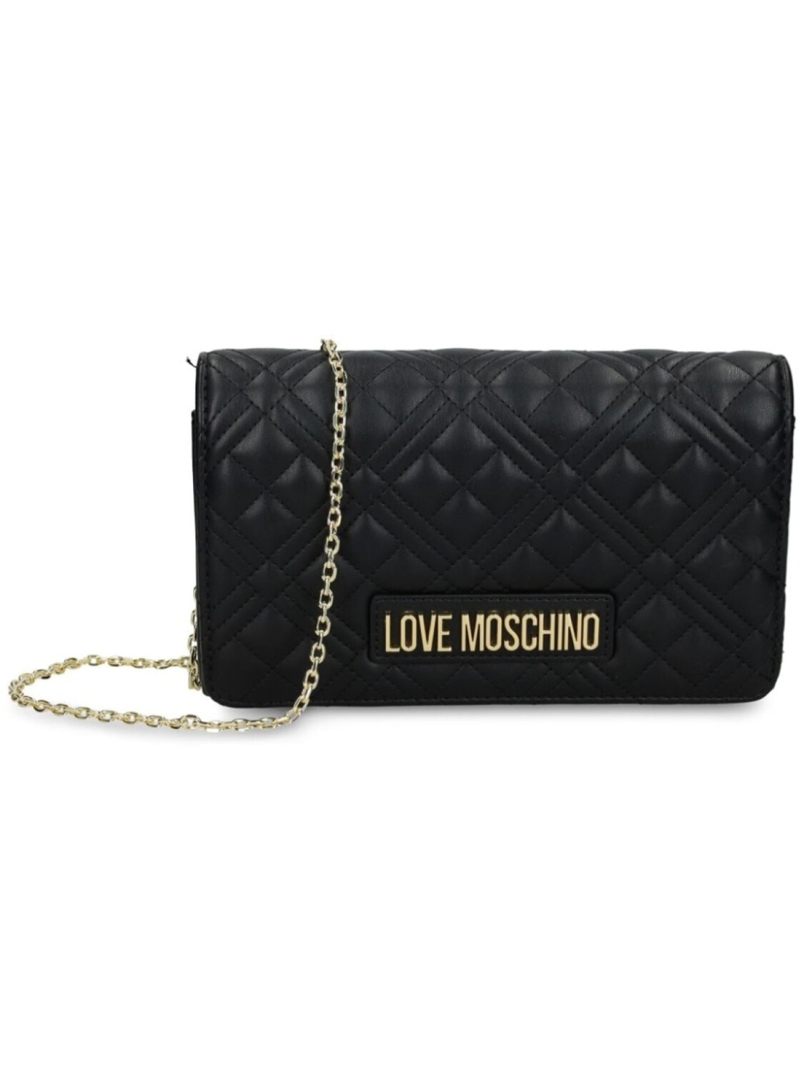 

Love Moschino сумка через плечо с логотипом, черный