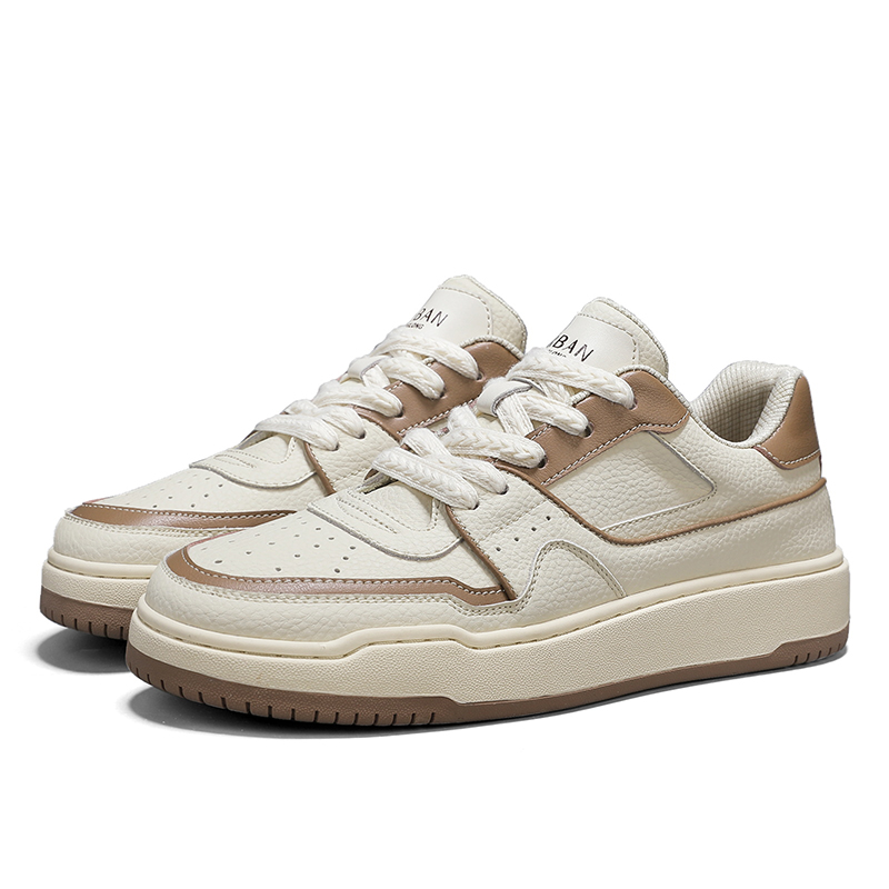 

KANGLONG Кроссовки для скейтбординга мужские с увеличенной высотой покрытия, устойчивые к истиранию и скольжению, низкие, карамельно-коричневые, цвет Caramel Brown