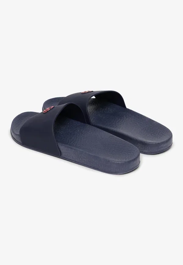Сланцы Superdry sd&co. pool sliders, темно-синий с красным — фото 4