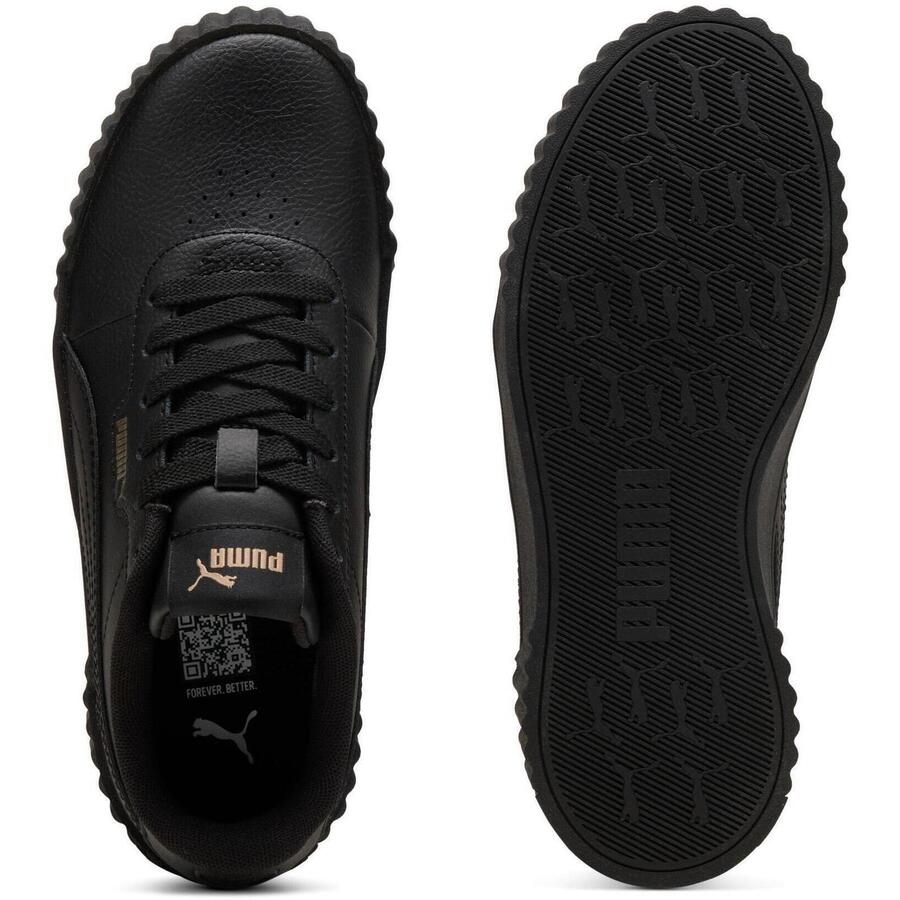 Кроссовки Puma Carina 3.0 Jr., чёрные, детские — фото 2