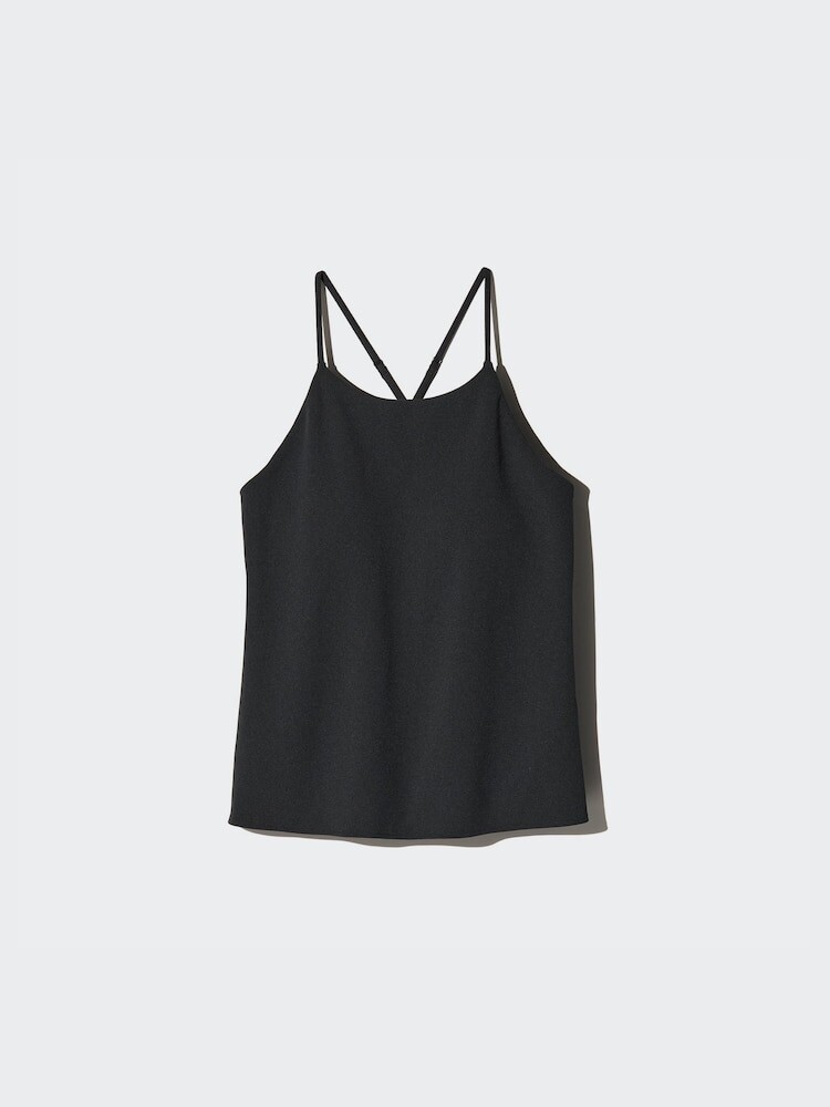 

Топ с чашечками Uniqlo, цвет 09 черный