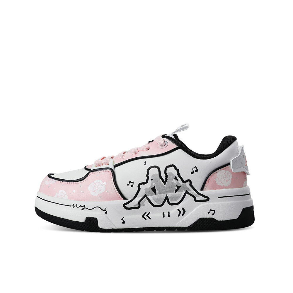 

Кроссовки Kappa Skateboarding Shoes Women's Low-top White/pink, розовый